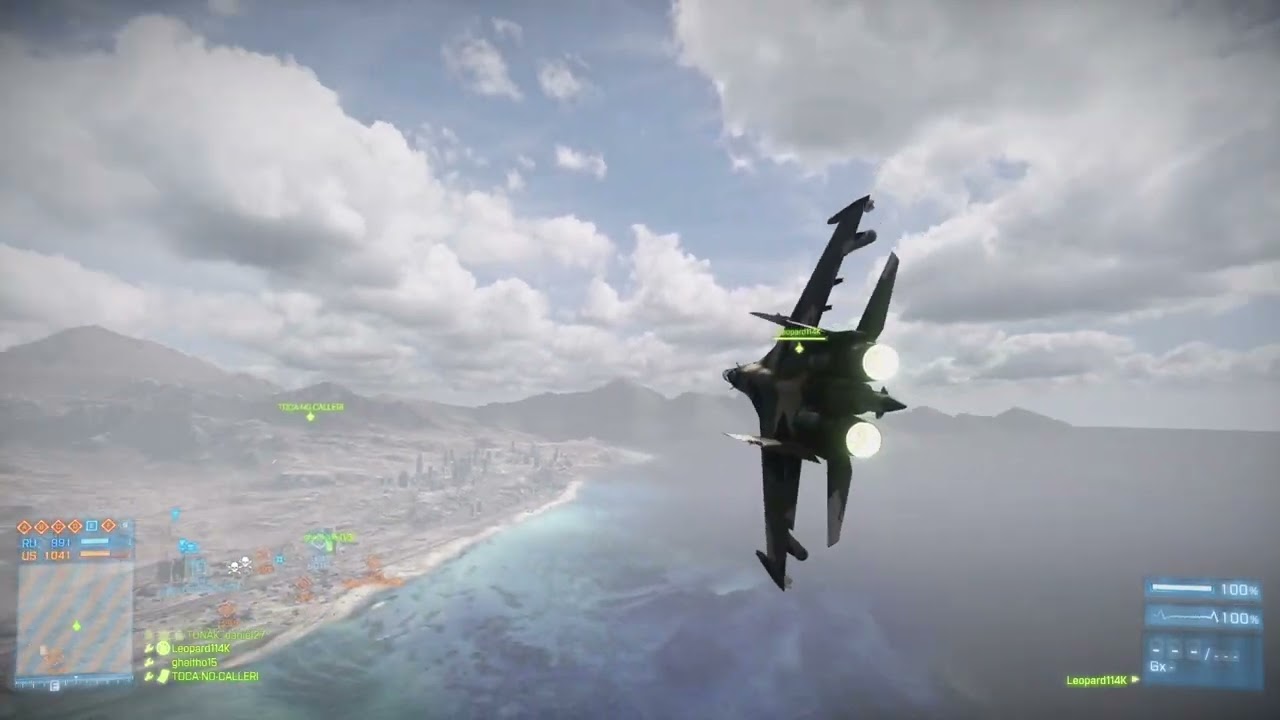 BF3 & BF4 — No Escape Airspace 💥✈️☁️