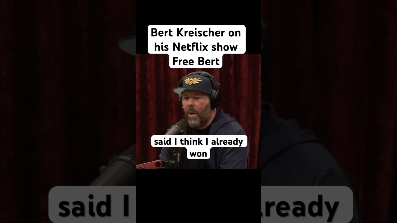 Bert Kreischer on his Netflix show Free Bert #jre #joerogan #jreclips