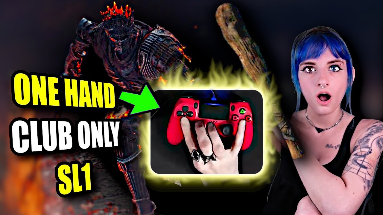 I Beat Dark Souls 3 at Level 1 with a CLUB - ONE HANDED
