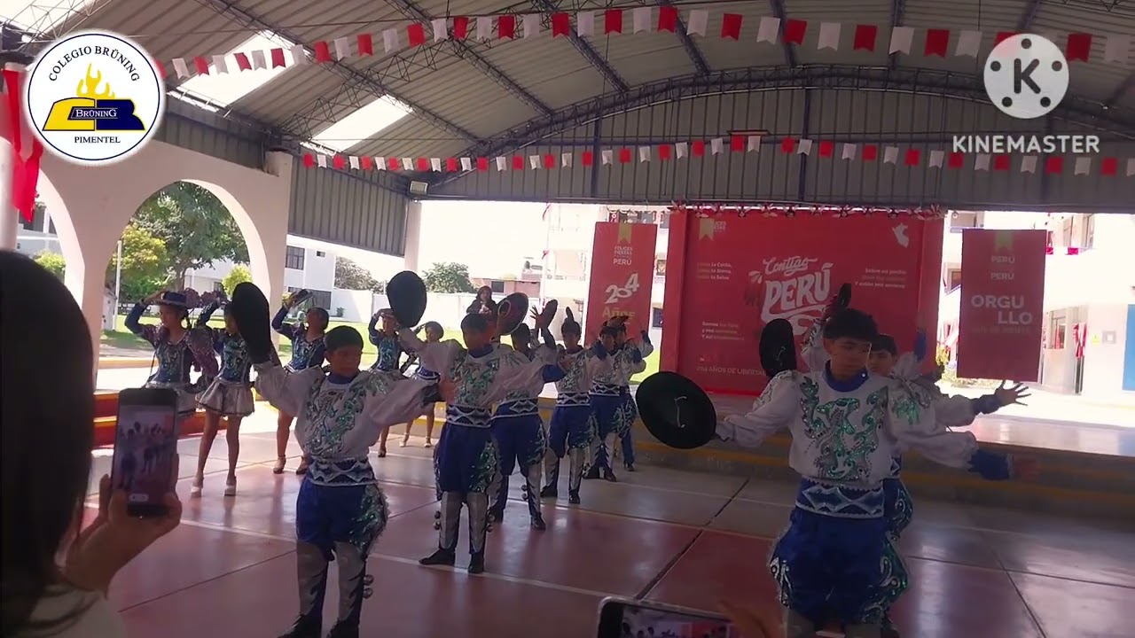 DANZA CAPORAL - COLEGIO BRUNING - PIMENTEL