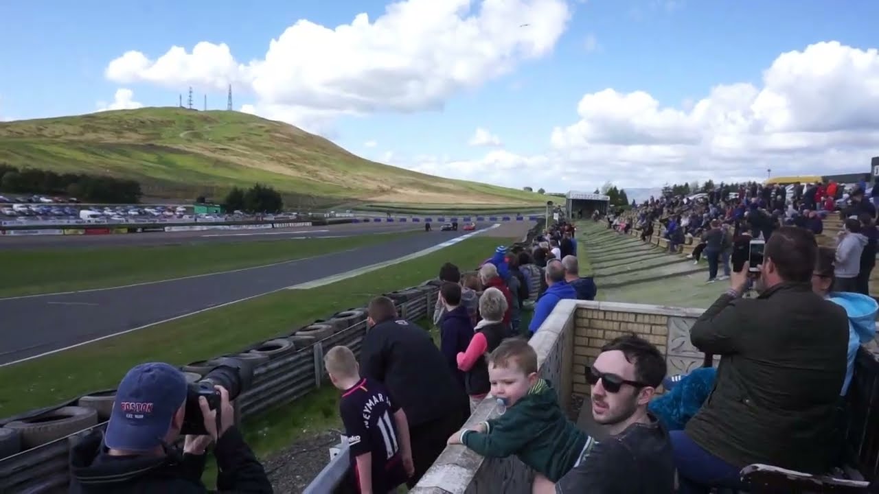 Knockhill Racing Circuit Drag race Subaru V Eddies mighty JM IMPORTS GTR