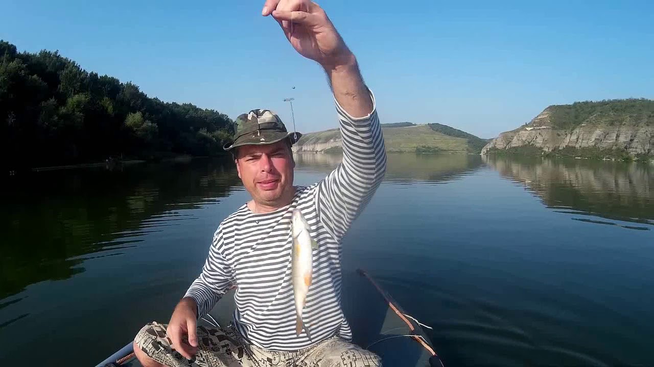 Рыбалка на Днестровском водохранилище с 16 по 18 августа 2018 года