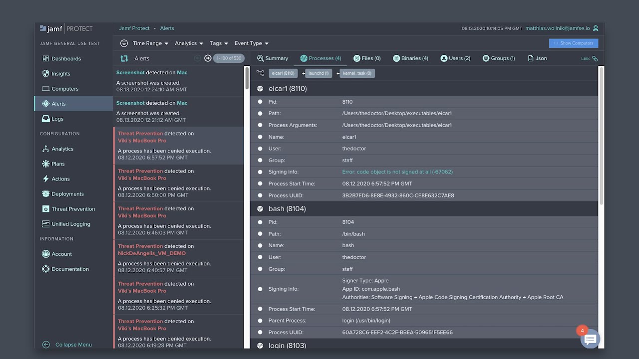 Threat Prevention with Jamf Protect