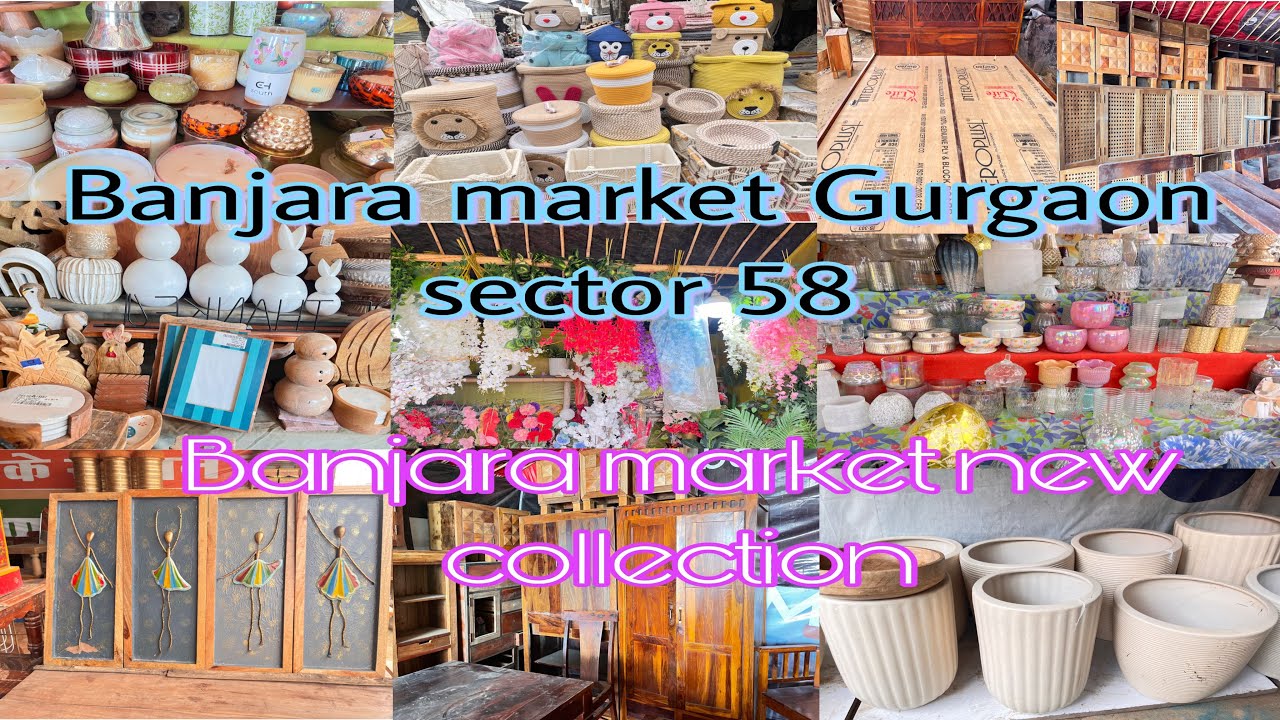 Banjara market new collection home decor & furniture 2025 haul video Banjara market with shop no￼￼