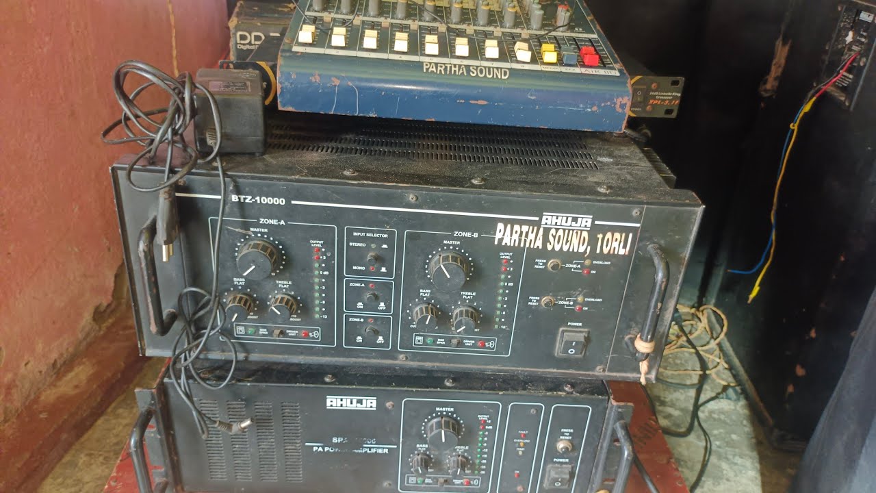 Conection With Pawar Amplifier And Buster amplifier 