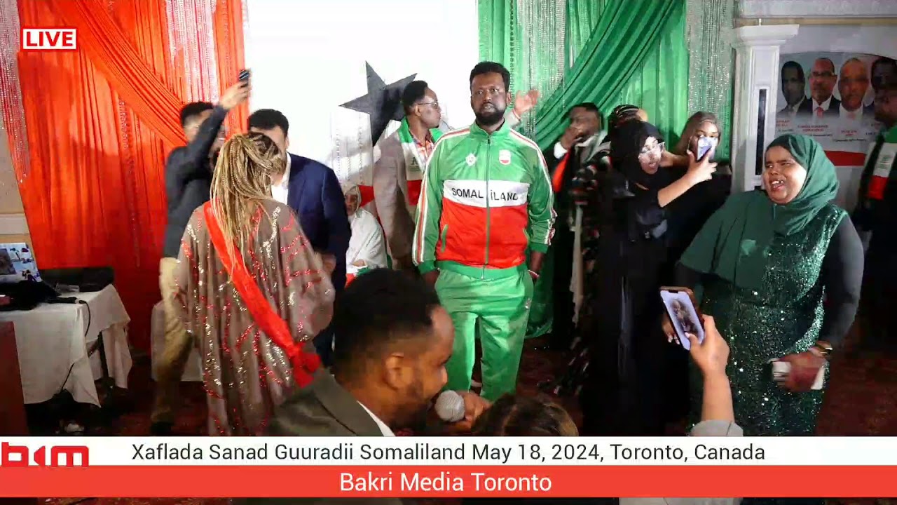 Xaflada Sanad Guuradii Somaliland May 18, 2024, Toronto, Canada