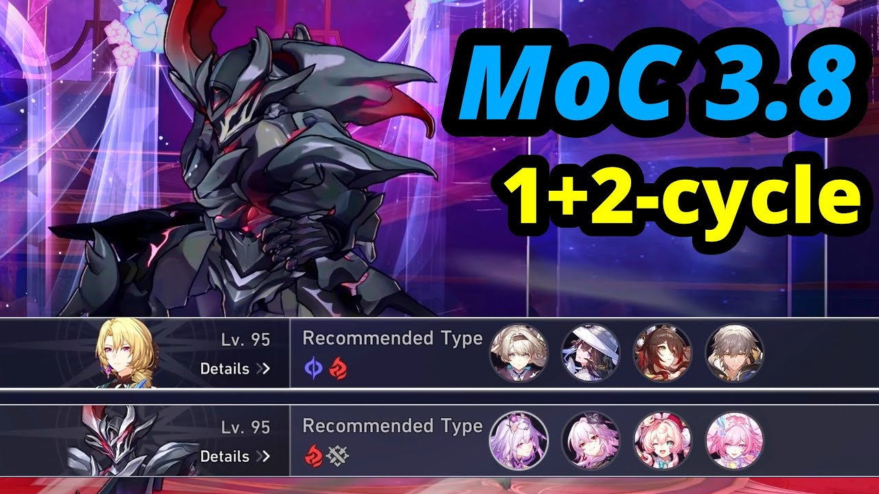 E0S0 Firefly, E0S1* Castorice | 3-Star MoC12 v3.8 F2P | Cocolia & Harbinger | HSR