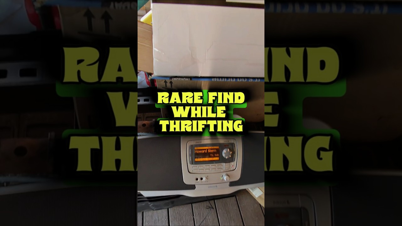 Rare Lifetime Subscription Found Thrifting @SellRaze#thriftfinds #radio #reseller #sidehustle