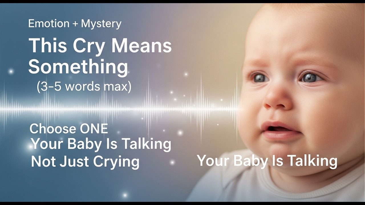 Your Baby’s Cry Is Talking to You — Learn What It Really Means