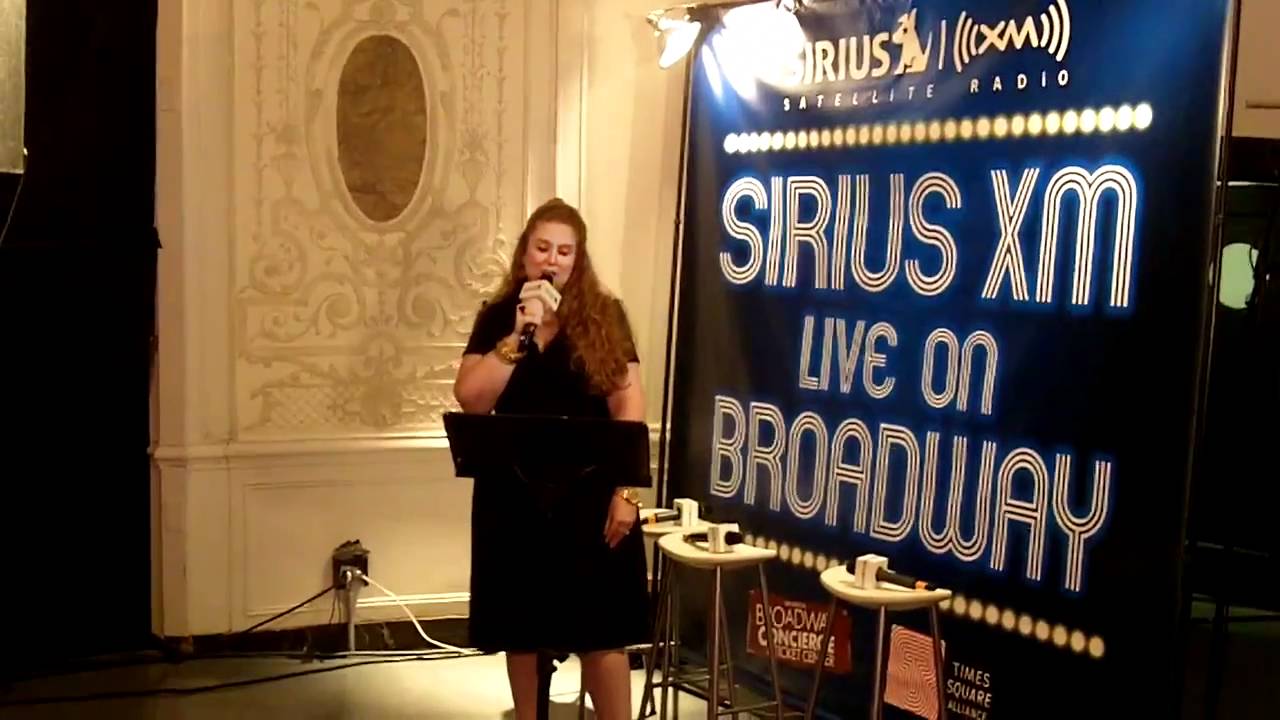 Julie James - Listen to My Heart - Sirius XM LIve on Broadway!