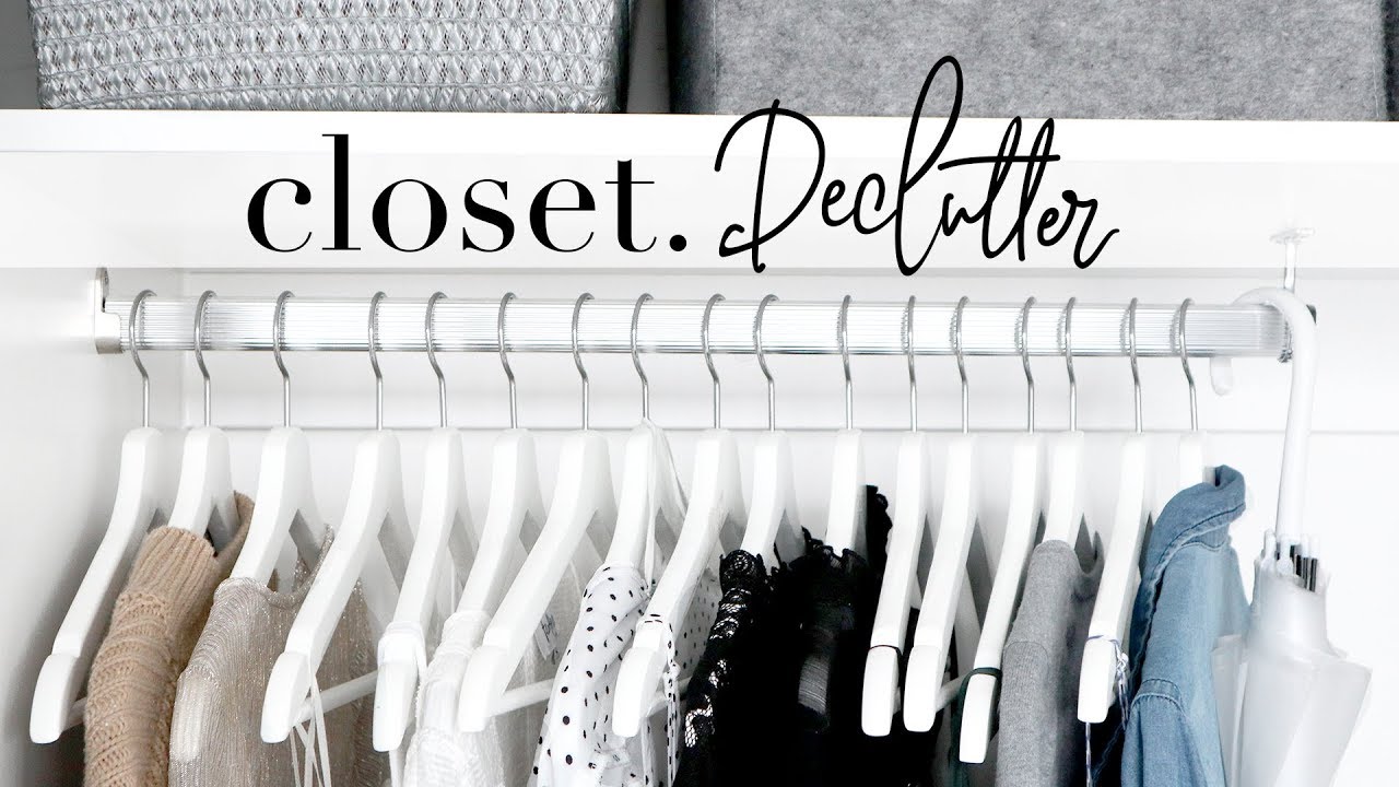 Decluttering & Organising My NEW Wardrobe/Closet!