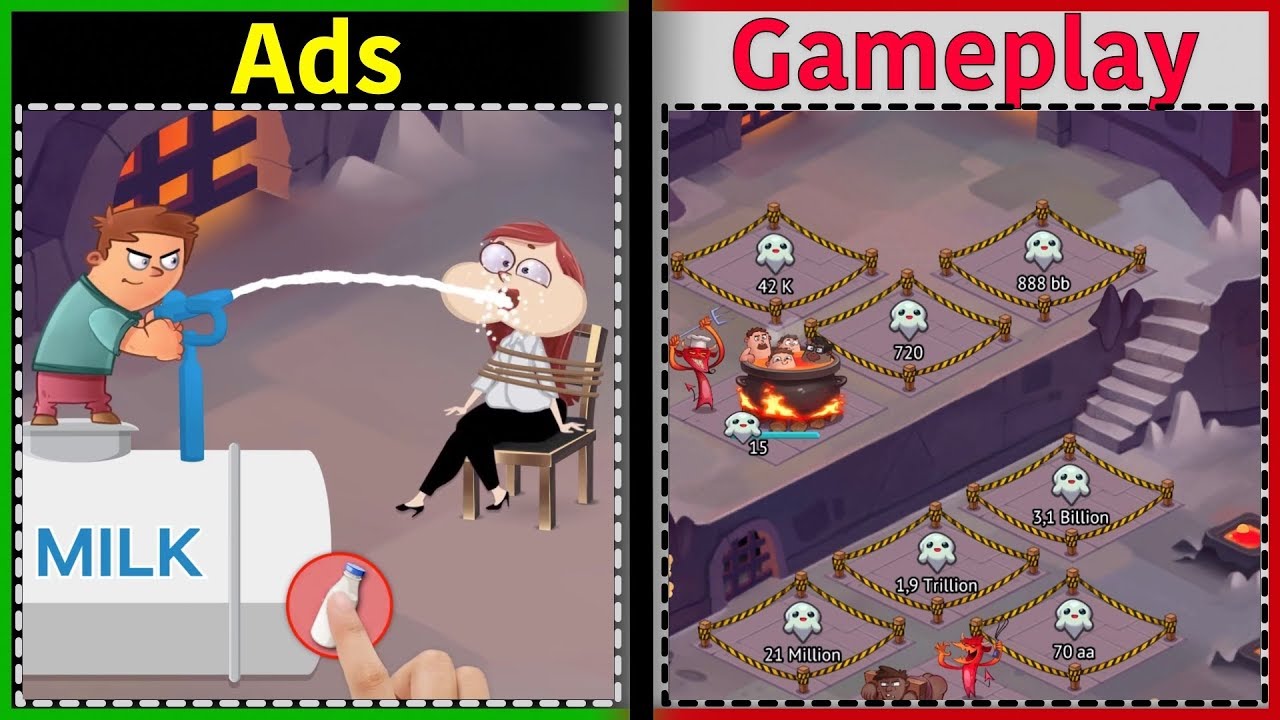 Idle Evil Clicker | Is it like the Ads? | Gameplay