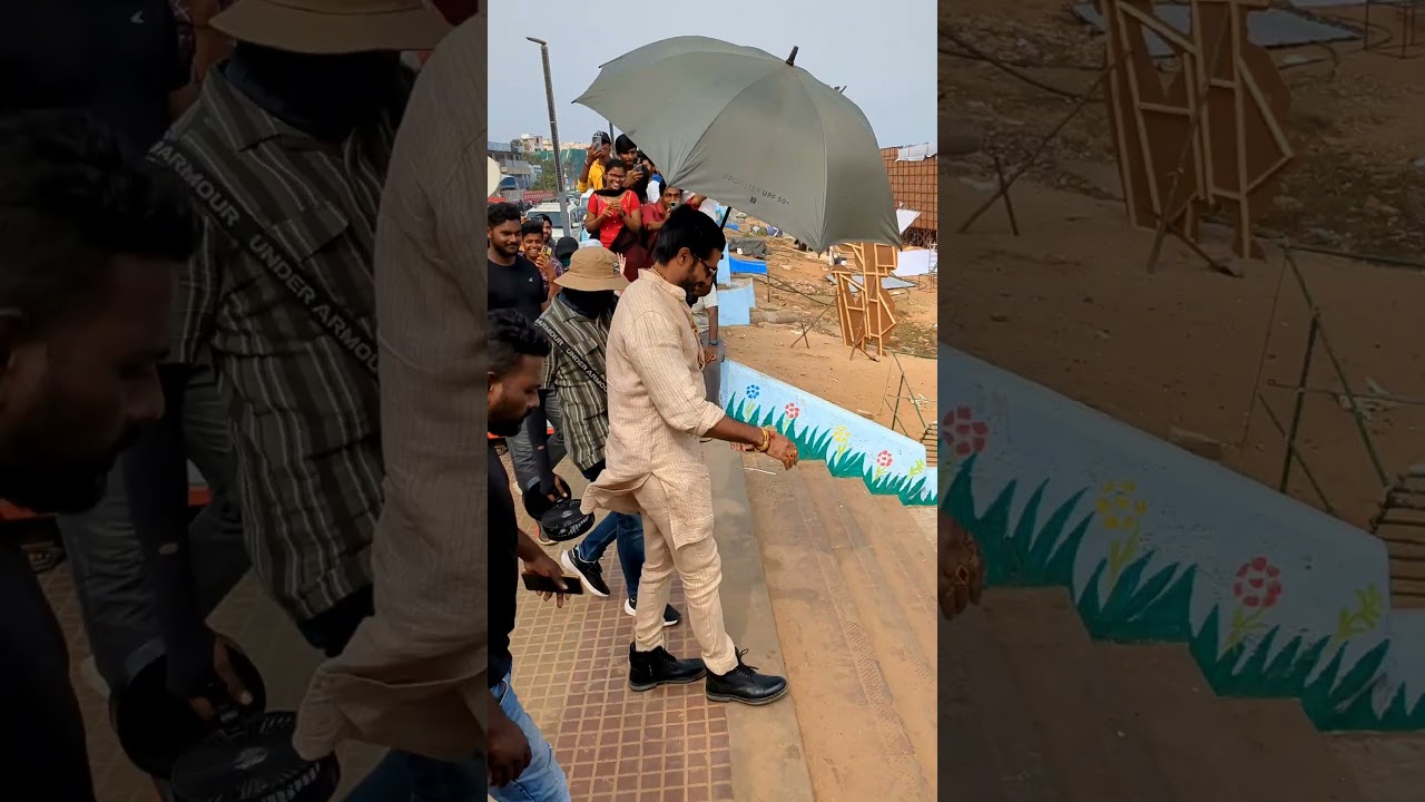 Ram Charan Movie Shooting In Vizag 