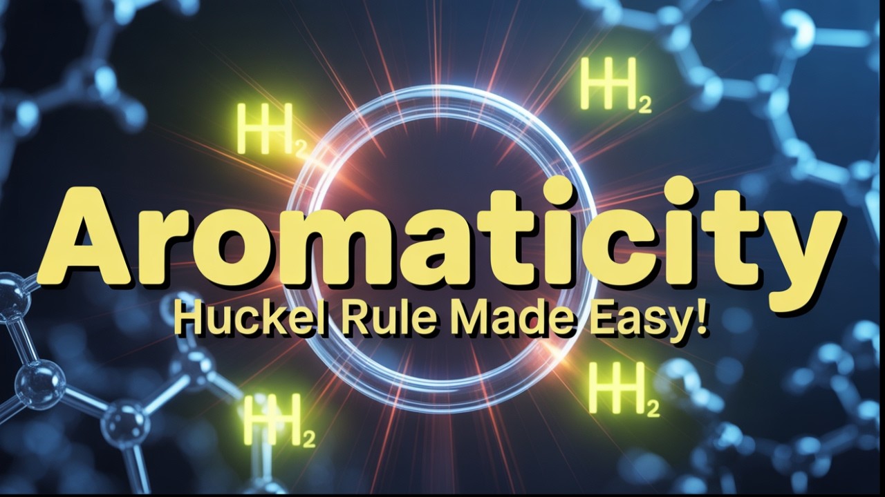 Aromatic vs Antiaromatic vs Non-Aromatic 💥 شرح Huckel Rule بطريقة مضمونة للامتحان