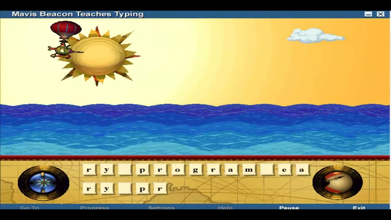 Mavis Beacon Teaches Typing 12(Far Off Adventures Game)