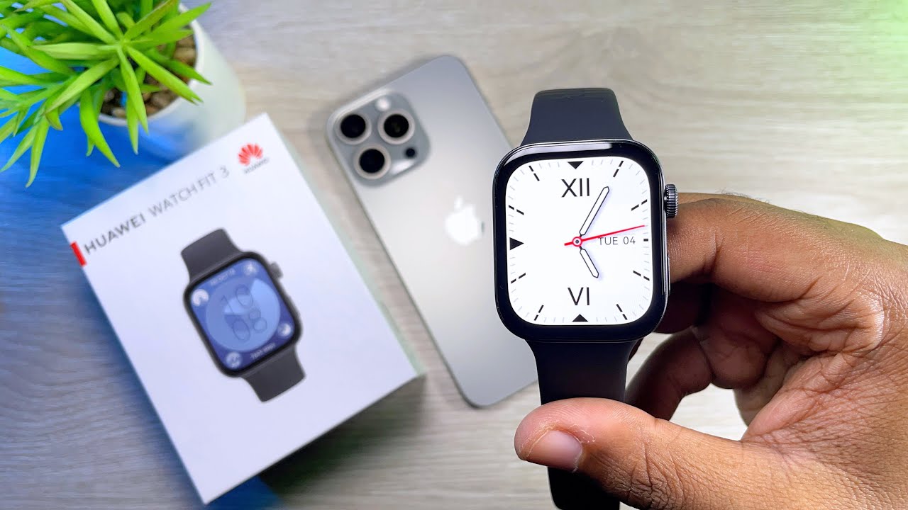 Huawei Watch Fit 3 РАСПАКОВКА И ИЗУЧЕНИЕ ГЛУБИНЫ с iPhone 15 Pro Max
