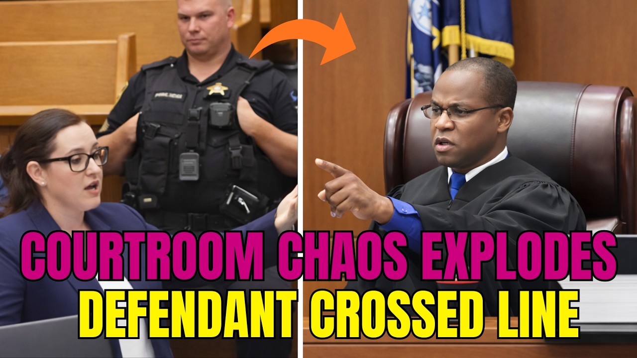 Judge Simpson SHUTS IT DOWN After Defendant’s Shocking Courtroom Behavior