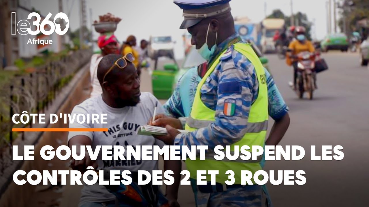 Côte d’Ivoire: l’exemption des motos et tricycles du contrôle policier de la CRS1 inquiète