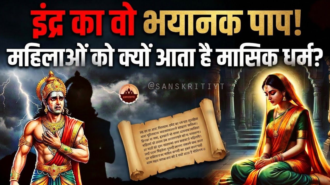Periods के पीछे का पौराणिक सच: इंद्र देव का श्राप या वरदान?