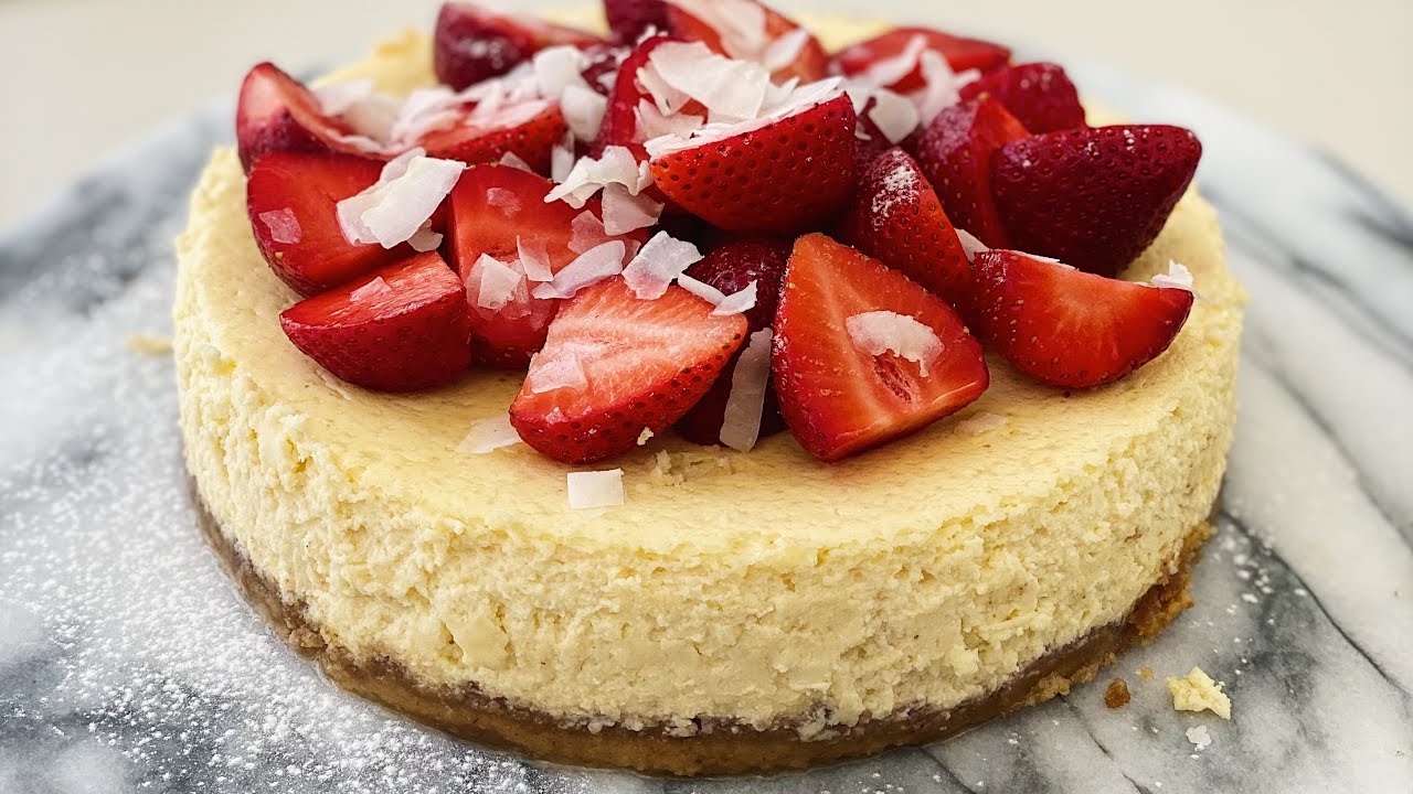 Cheesecake de limón fácil, rico, cremoso y apto celiacos