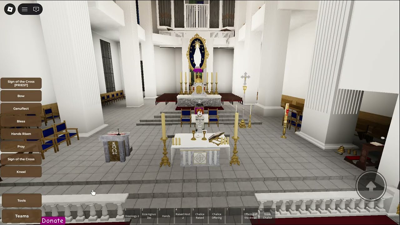 Visperas Mass Tagalog Live Mass Today 3/18/26 (Simulated Mass in Roblox)