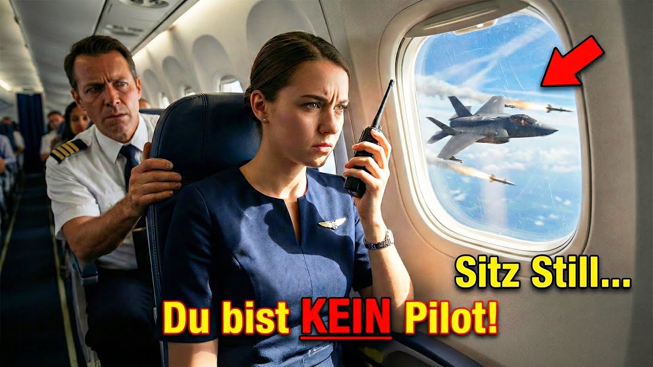 Teenagerin im Cockpit: Pilot bricht zusammen – sie rettet 312 Leben über den Alpen ✈️