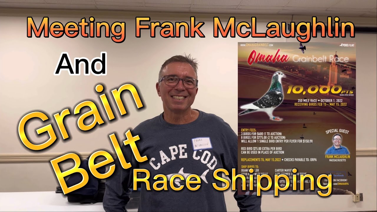 Встреча с Фрэнком Маклафлином и компанией Grain Belt Race Shipping. #голубь #голубиныегонки #гоно...