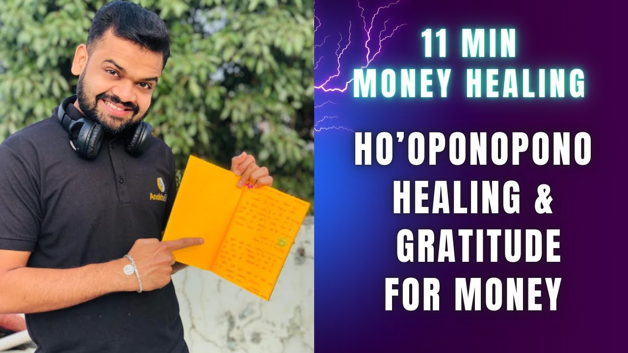 How to attract 10X money by using Ho'Oponopono & Gratitude Healing method by Deepak Jain 2.O #money