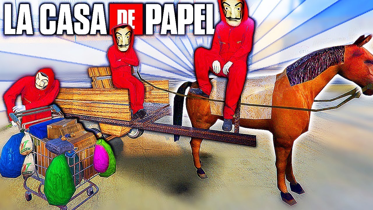 LA POBRE DE PAPEL !! ( LA CASA DE PAPEL )