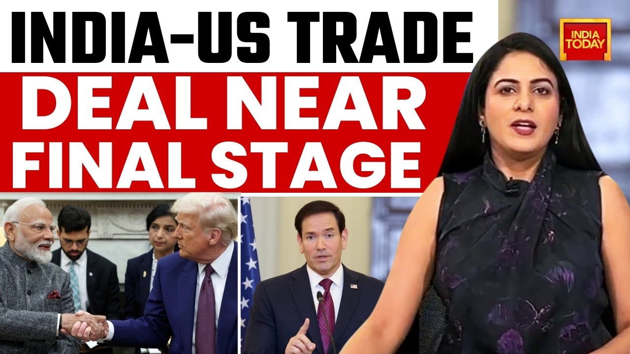 India-US Trade Pact Nears Final Stage as Trump and Rubio Signal Deal in Weeks | India Today