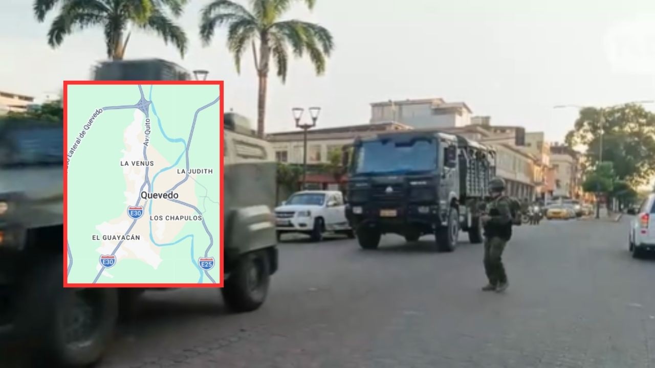 Noboa ordena regreso de militares a Quevedo tras polémico desalojo en estado de excepción