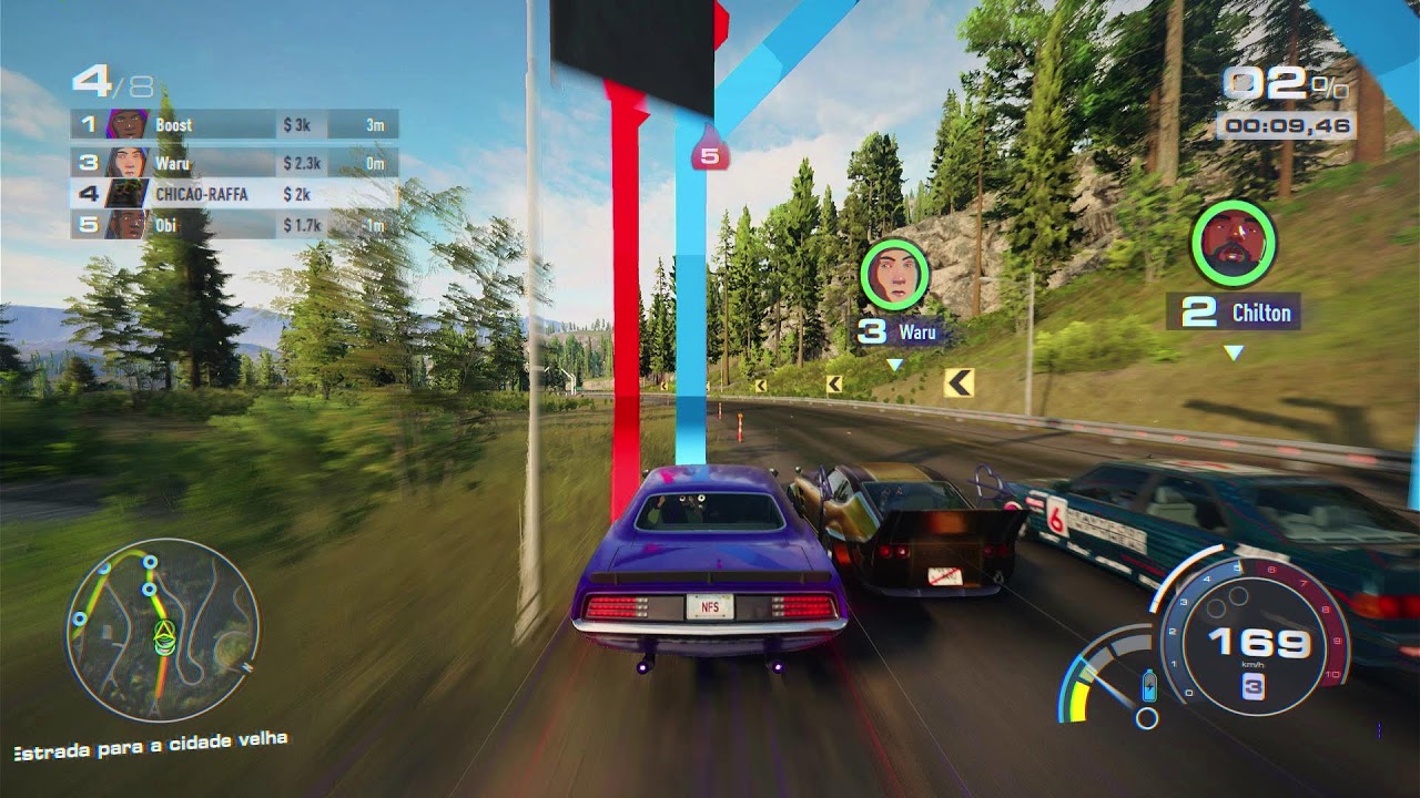 NFS Unbound with Sonic OST