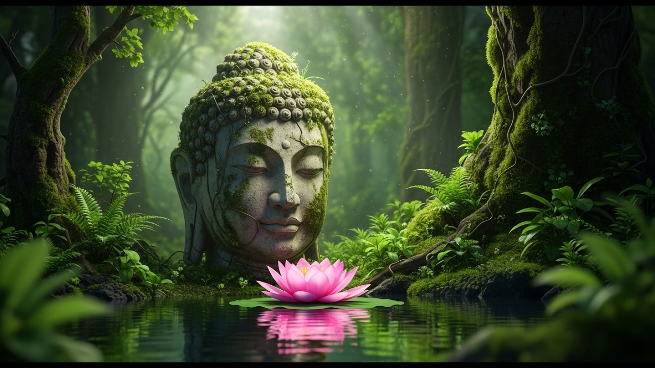 Sleep Meditation Music with Buddha Flute / Night Buddha Flute Music for Calm Dreams