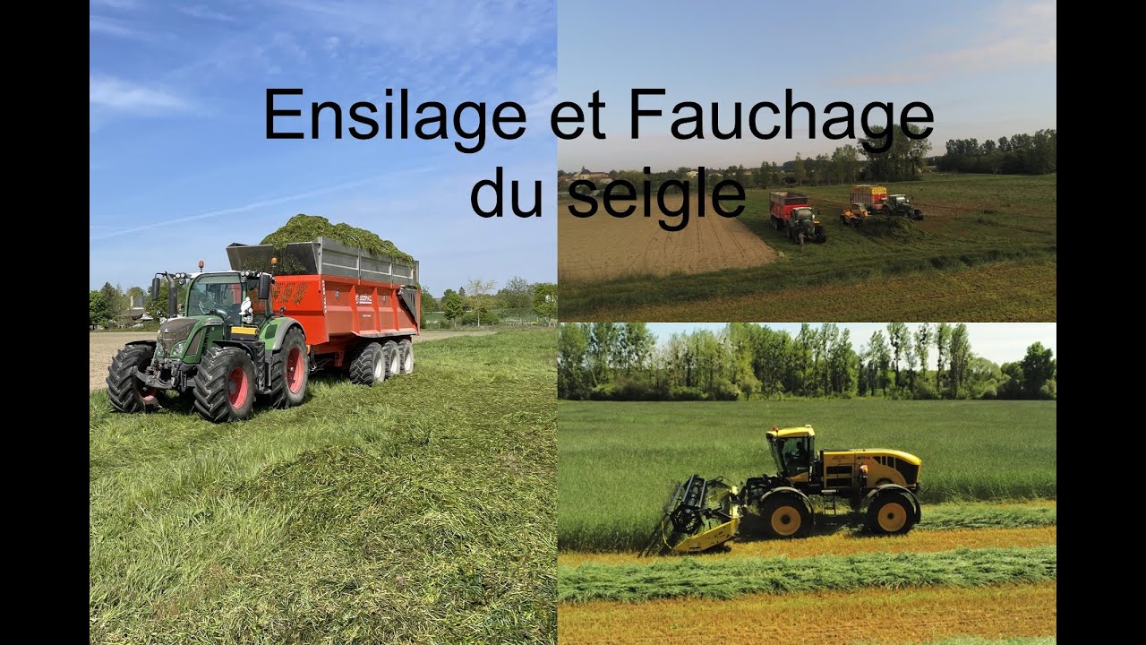 Ensilage Autochargeuse et Fauchage Andainage Fendt Pottinger Sodimac JCB Artec