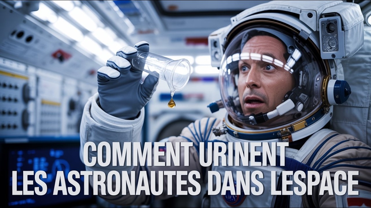 Comment urinent les astronautes dans l'espace ? Le secret du recyclage de l'eau ! 💧🚀