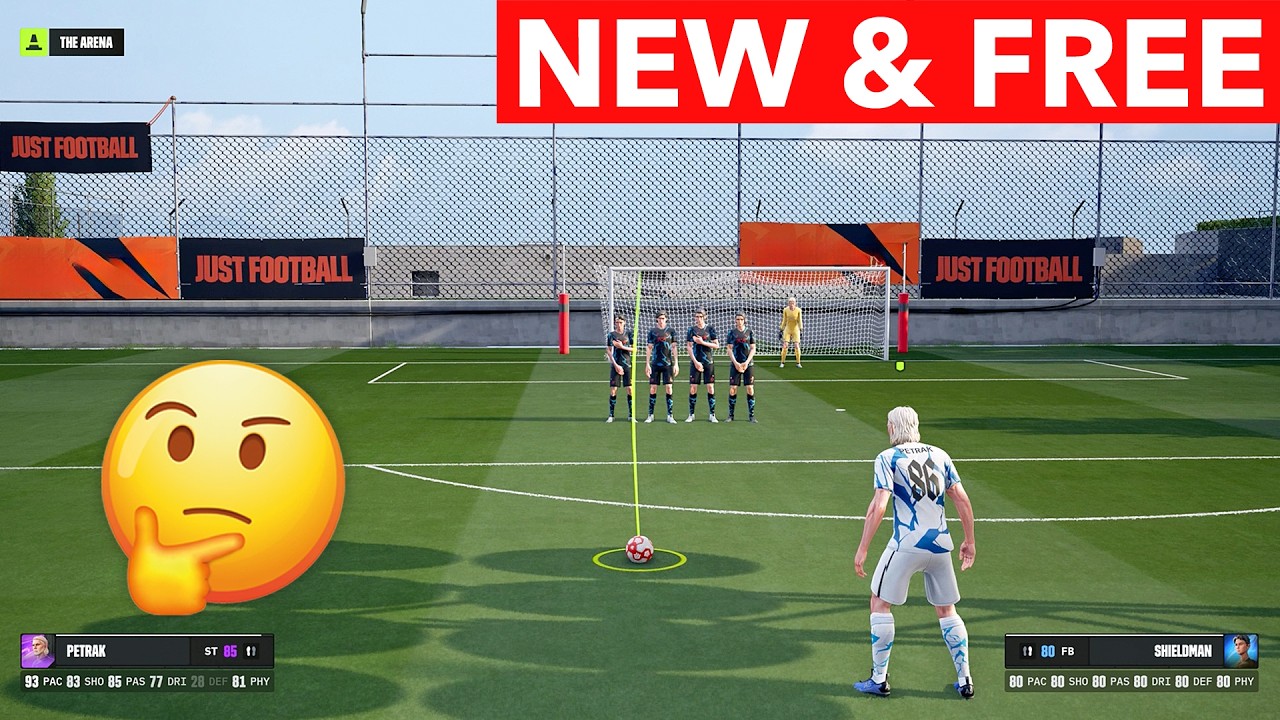 I Tried a NEW and FREE Football Game (Goals)