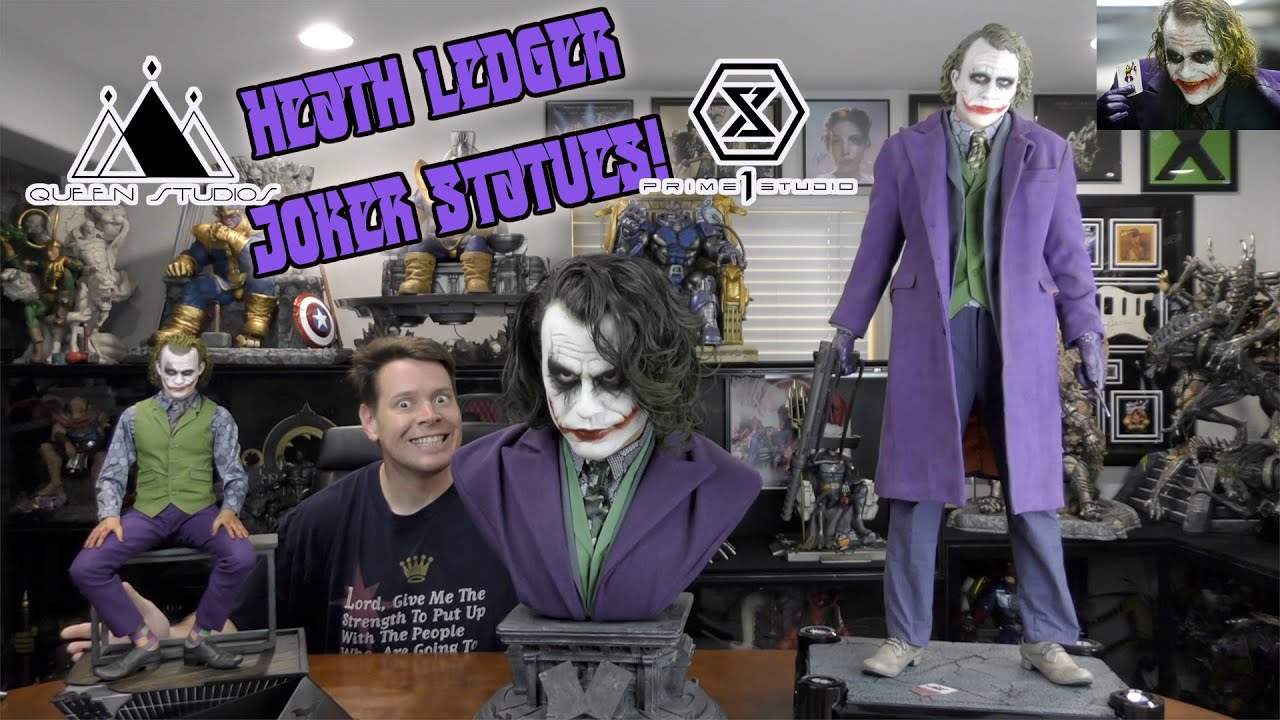 Prime 1 Studio's GIANT HEATH LEDGER JOKER Statue Review: The Dark Knight