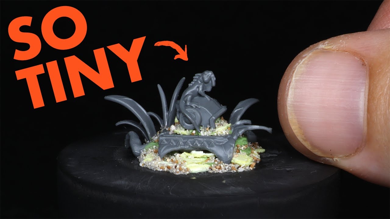How I Assembled My TINIEST Warhammer Model | Age of Sigmar