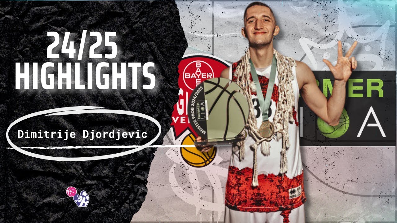 Dimitrije Djordjevic  Highlights 2024/25 || Germany ProB || Giants Leverkusen