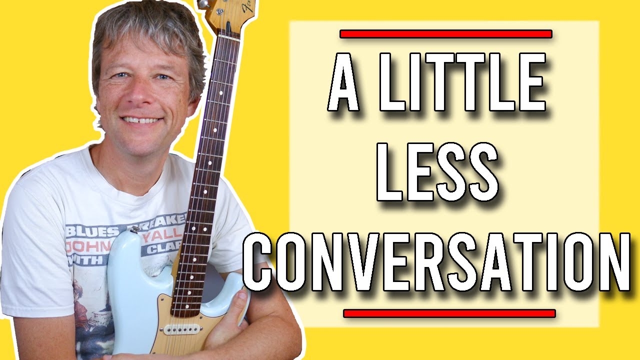 A Little Less Conversation | Guitar Lesson | Elvis Presley