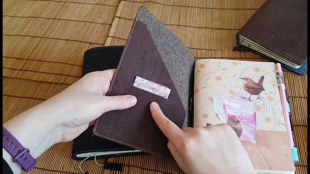 Long-term review of Da Casca cork planner covers vs. Chic Sparrow and VDS Codex | A5 folio unboxing