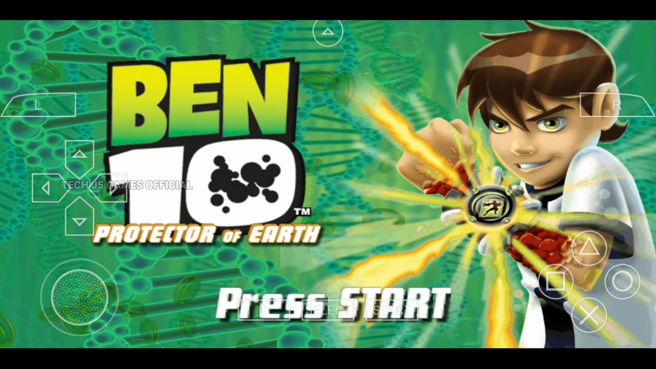Ben 10: Protector of Earth PSP Game PPSSPP Emulator Android Gameplay (60 FPS)