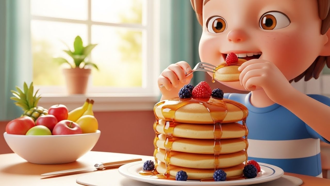 Healthy Morning Routine Song for Kids | Daily Routine Song, Good Habits Nursery Rhyme & Baby Songs