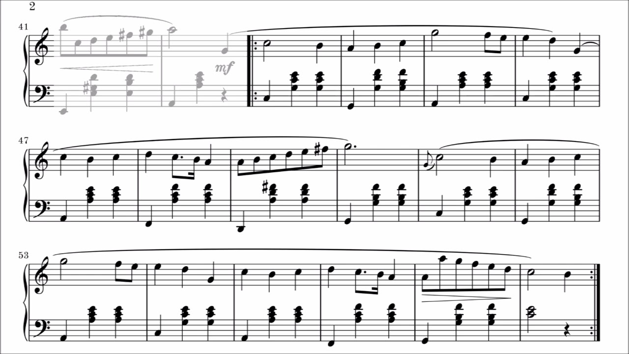Original composition: Waltz No. 2