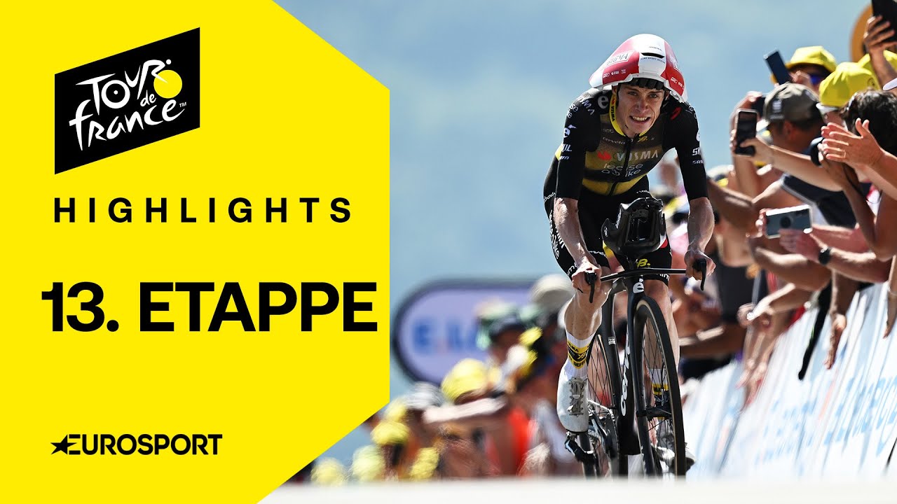 Tour de France 2025 | 13. Etappe | Highlights deutsch | Bergzeitfahren | Radsport