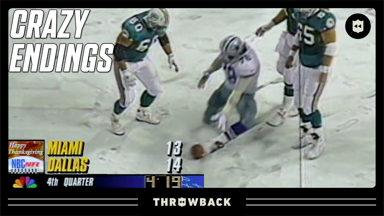 The CRAZIEST Thanksgiving Game Ending! (Dolphins vs. Cowboys, 1993)