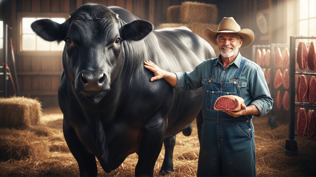 Inside the Wagyu Farm: Raising Obsidian Black Cattle for 45-Day Dry-Aged Marbling Gold