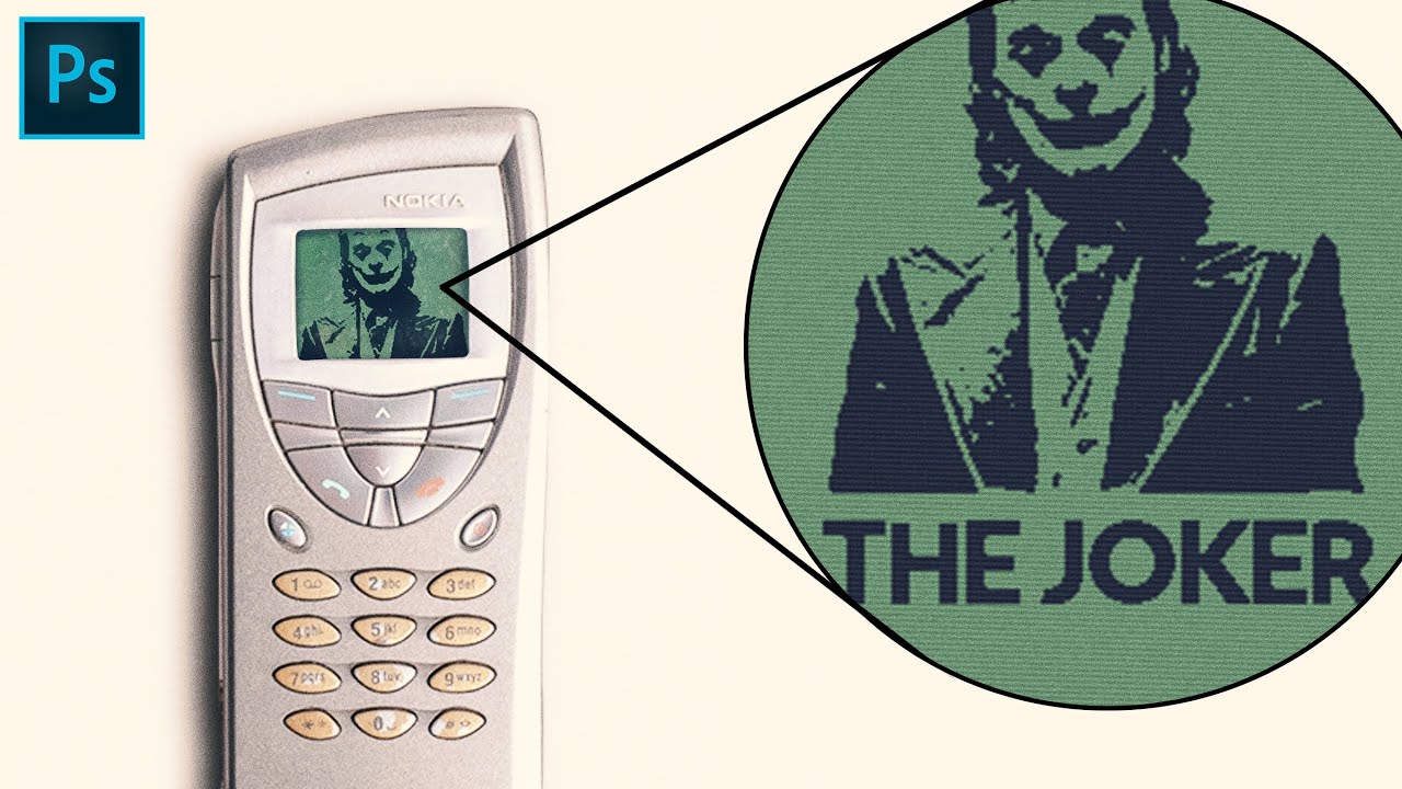How To Make Old NOKIA Cell Phone Effect