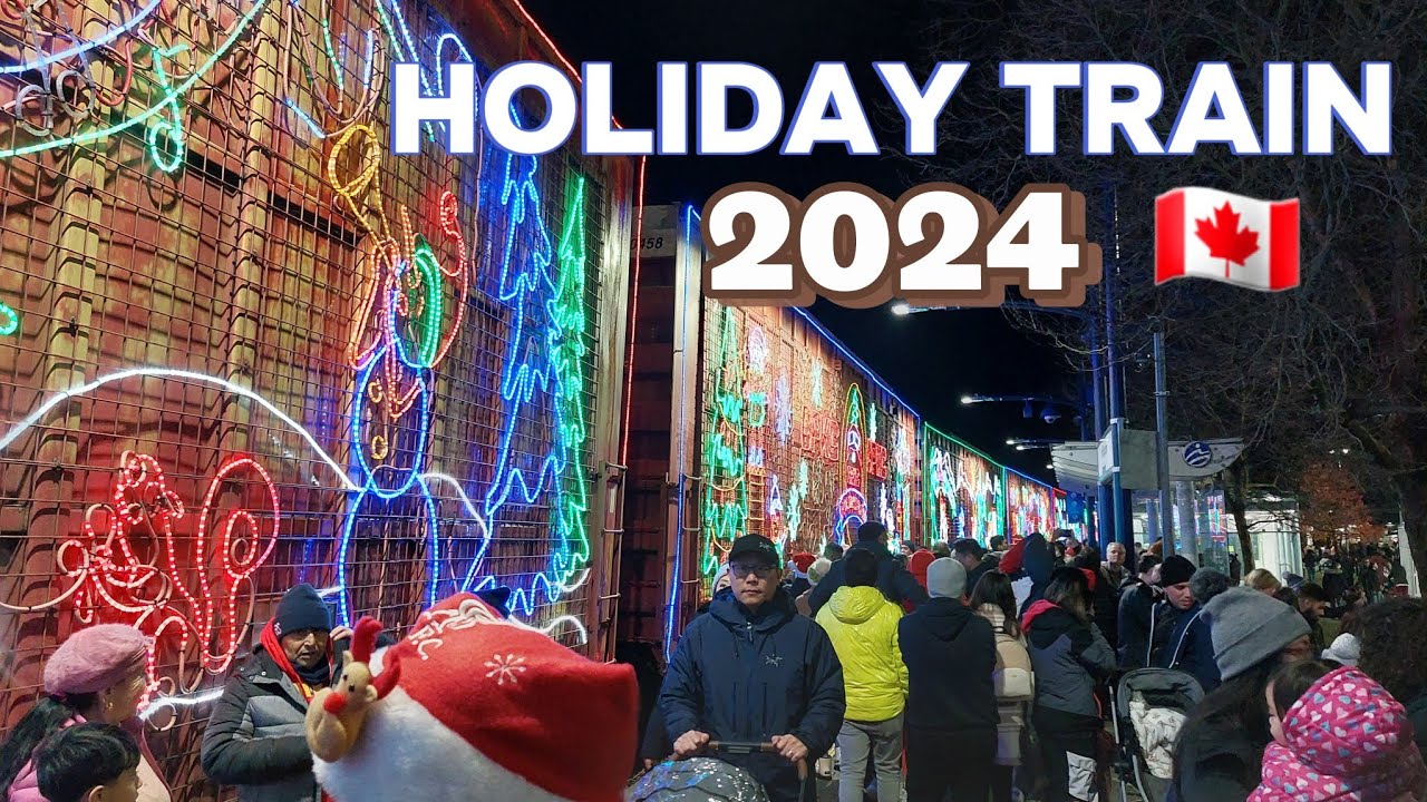 🇨🇦  Canadian Pacific Holiday Train 2024 | Port Coquitlam, BC, Canada | December 20, 2024