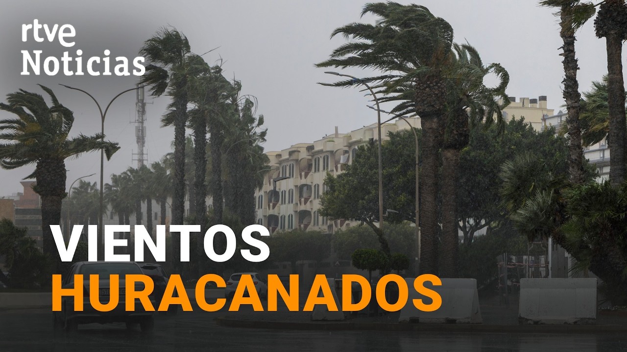 TEMPORAL ESPAÑA | La BORRASCA ORIANA dejará VIENTOS HURACANADOS en la COMUNIDAD VALENCIANA